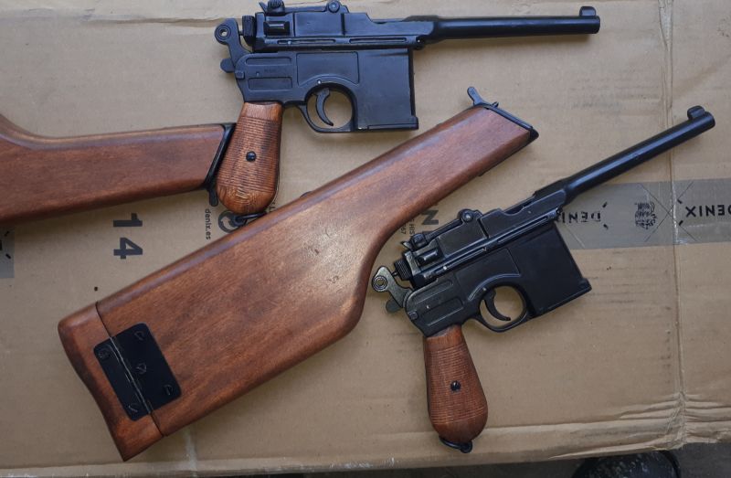 Denix C96 Mauser with stock1 Denix C96 Mauser with stock1