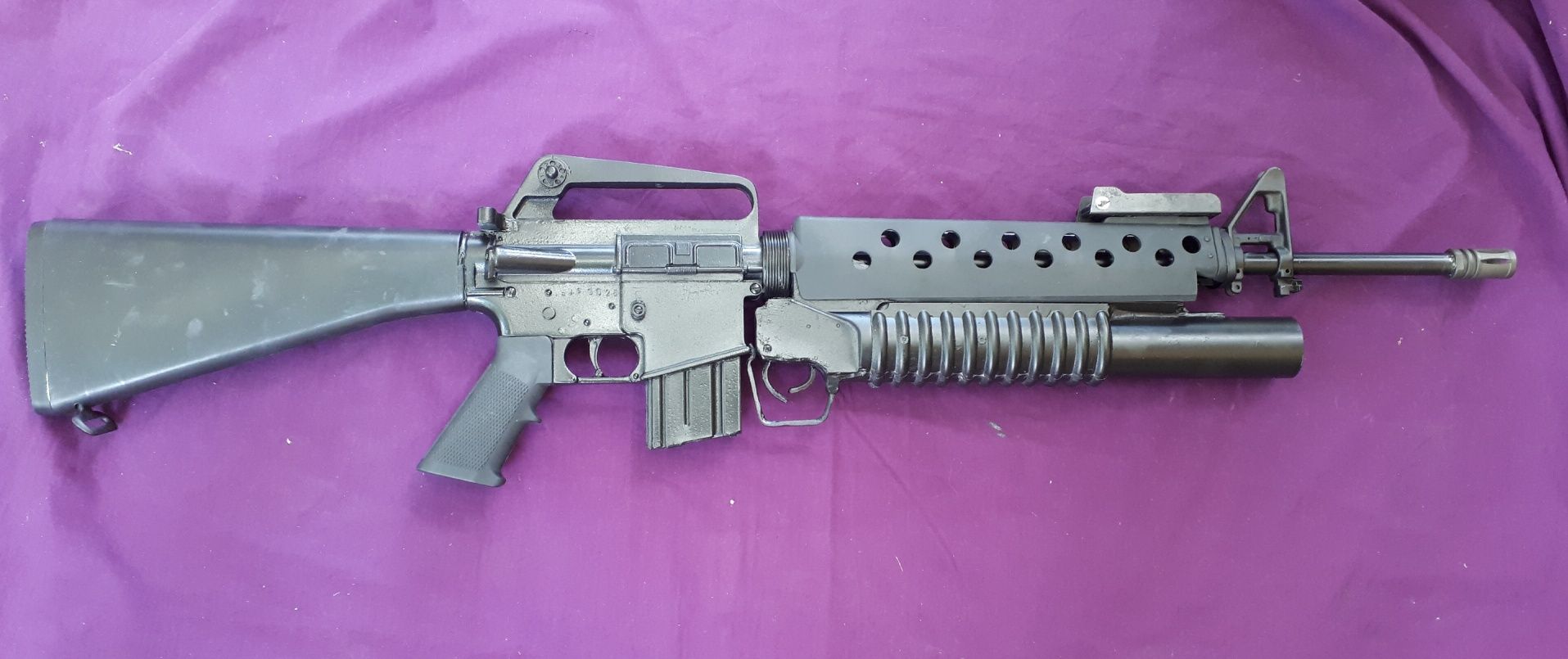 Replica M16 with M203 2 Replica M16 with M203 2